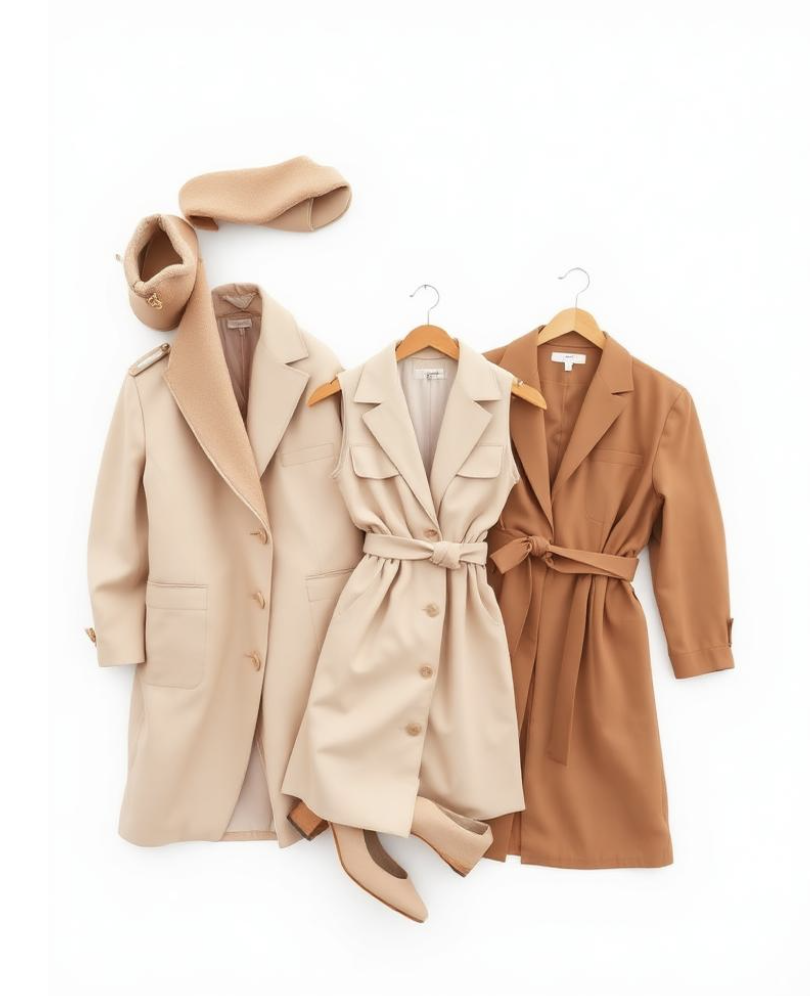 Colección femenina de moda elegante