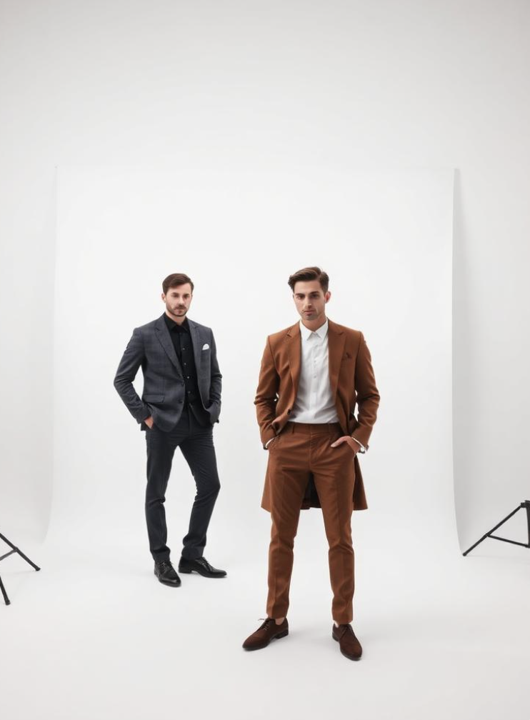 Colección masculina de moda urbana